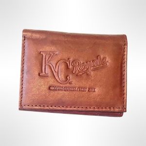 Kanas City Royals MLB Embossed Billfold Wallet
